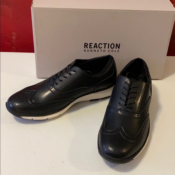 New- Kenneth Cole black wingtip oxford main image 4